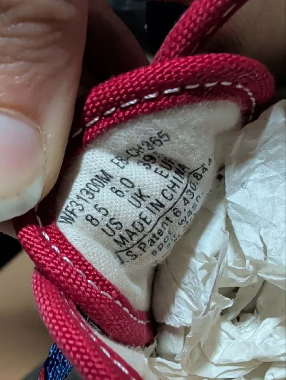 Keds Champion Red Canvas Sneakers with USA Laces